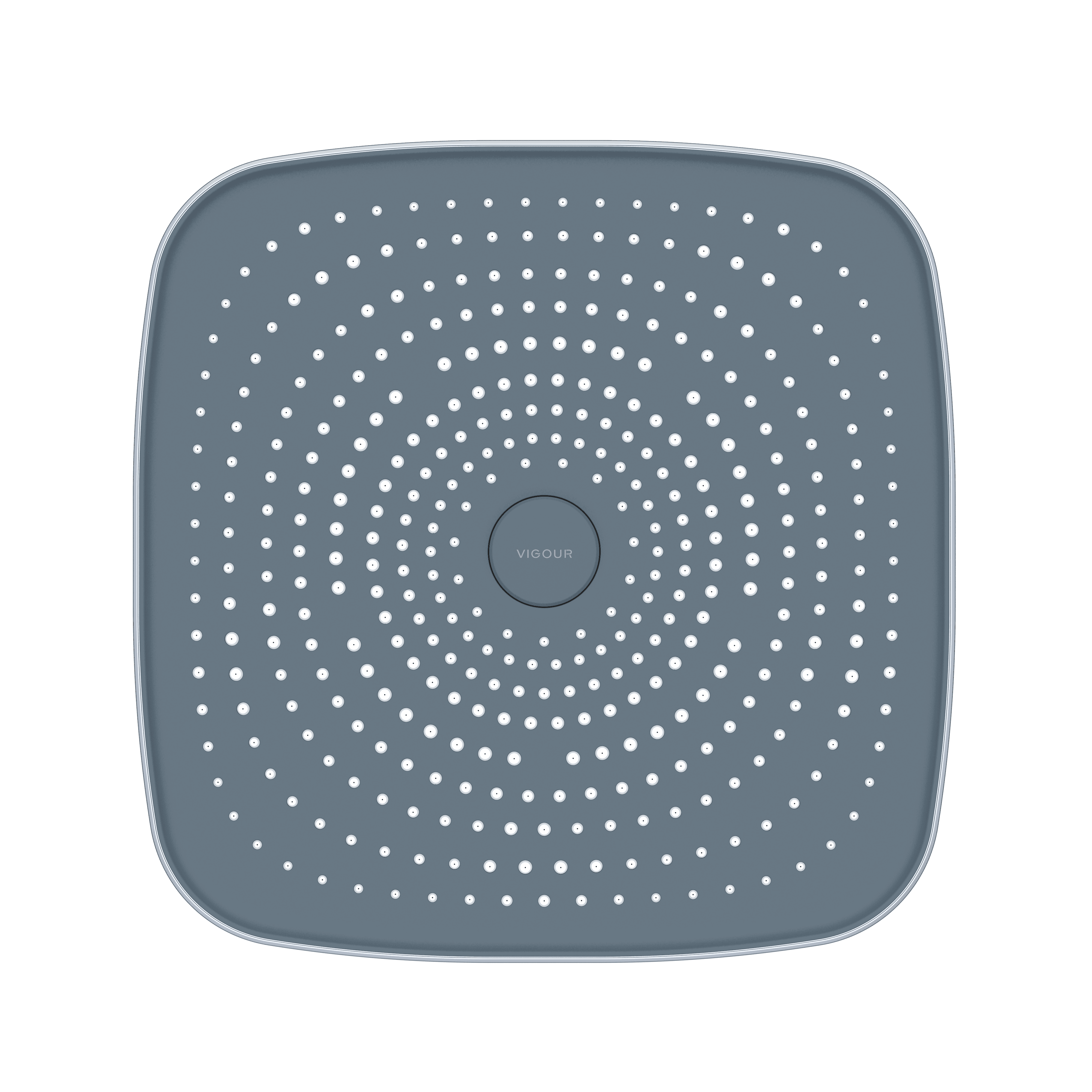 Kopfbrause individual 3.0, 260x260mm mit Umsteller chrom/anthrazit VIGOUR