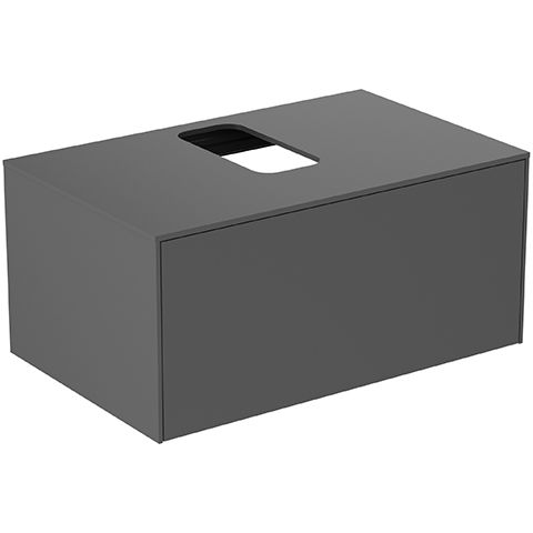 IS Schubladenfront Conca für WTU 780x356mm Anthrazit, Alte Nr.2019