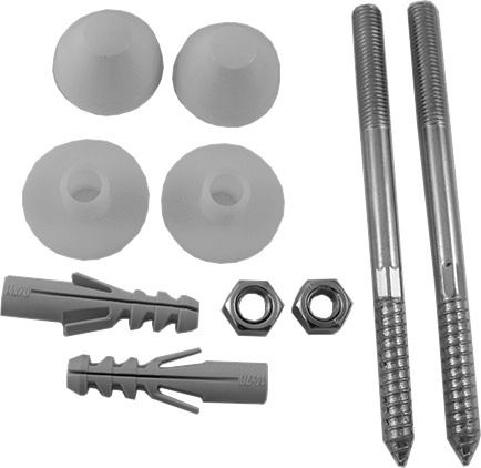 Befestigungssatz weiss f.Wand-WC/-Bidet Duravit