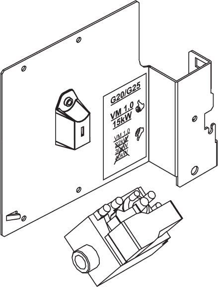 BOSCH Ersatzteil TTNR: 8718588808 Umbausatz Gasventil SIT848 15kW G20/G25