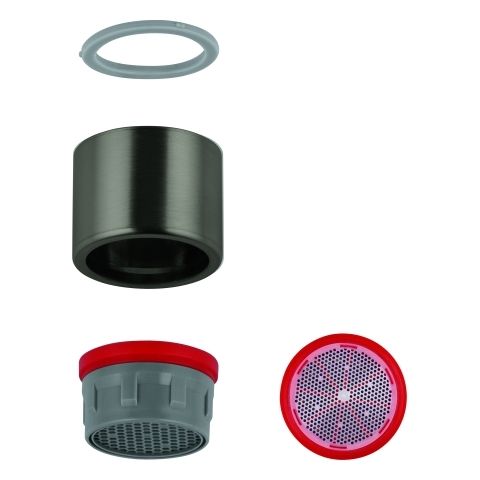 GROHE Mousseur 46895 hard graphite gebürstet