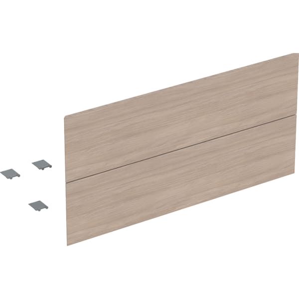 GE Set Schubl.-Frt für ONE US, 2 Schubl. für WT B: 105cm, Eiche