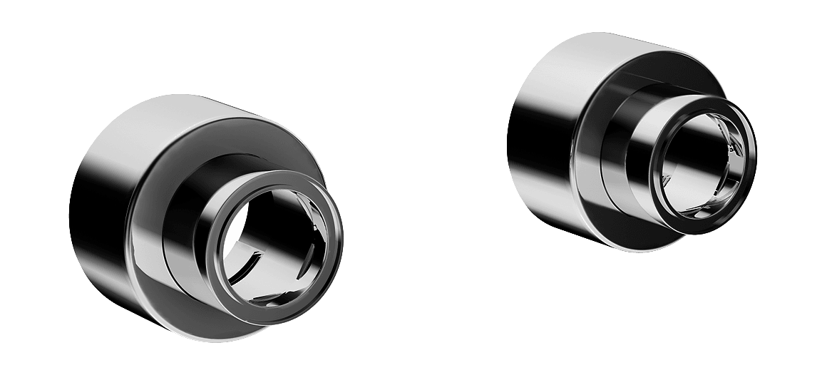 HA Ros.n (2 Stück) HANSA 0272 chr