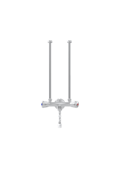 STIEBEL ELTRON Zweigr.-Wandarmatur VL-G Metall, Chrom-Oberfläche