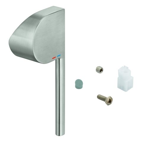GROHE Hebel 48450 für EHM-Wanne/Brause Wand-/Bodenmontage supersteel