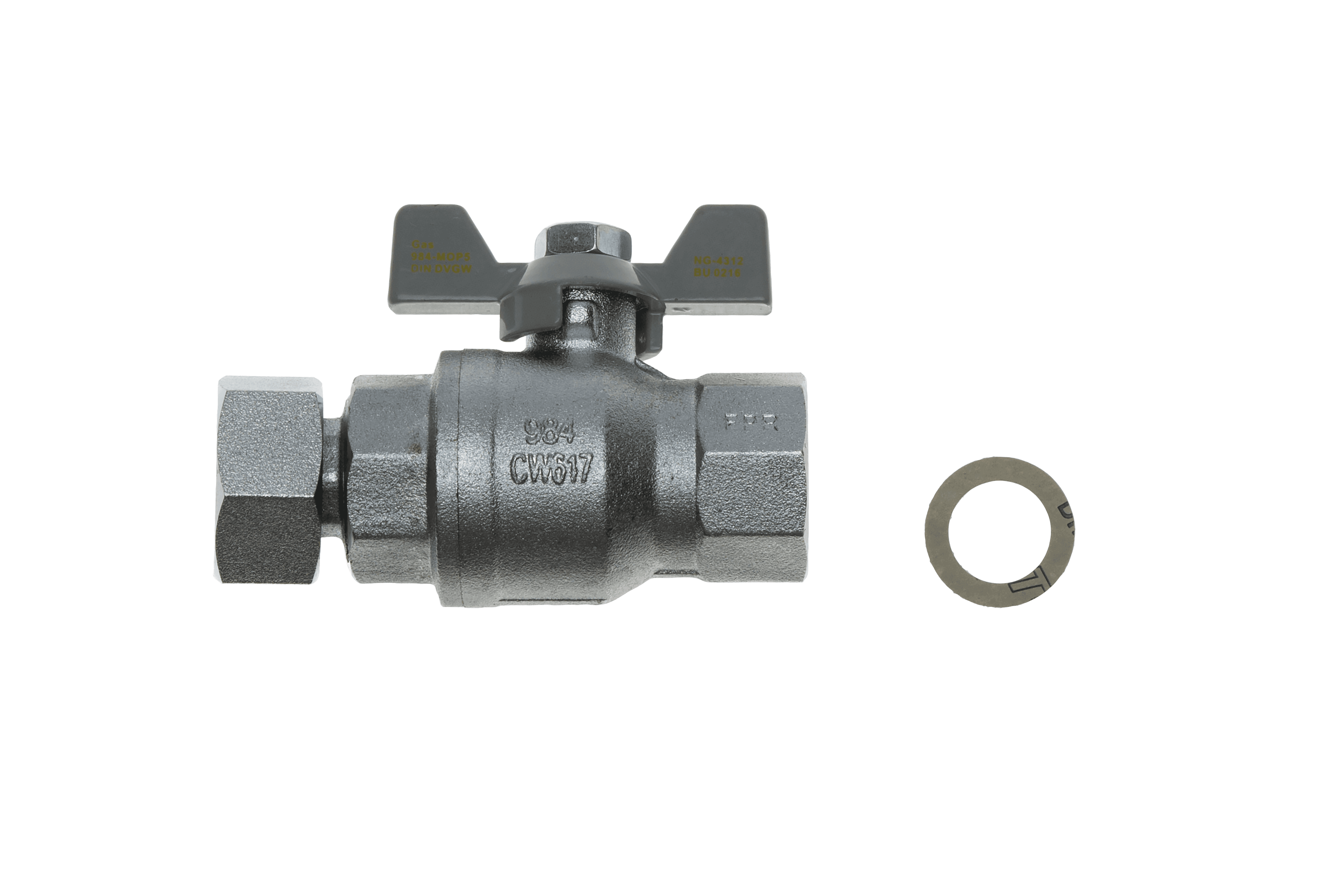 Brötje Absperrhahn DN20