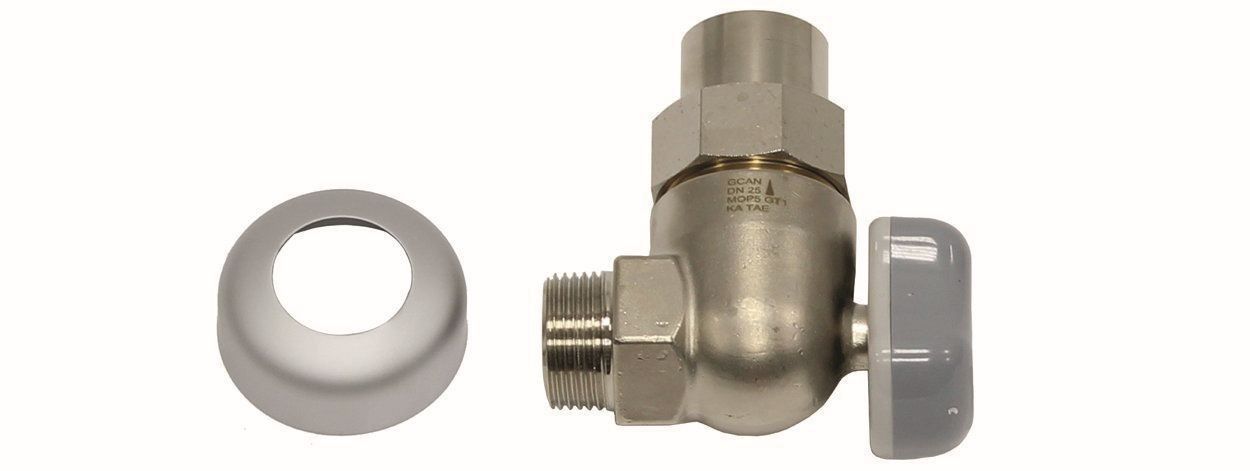 Gaskugeleckhahn 3/4" Vaillant Nr.300845 m.Brandschutzeinrichtung