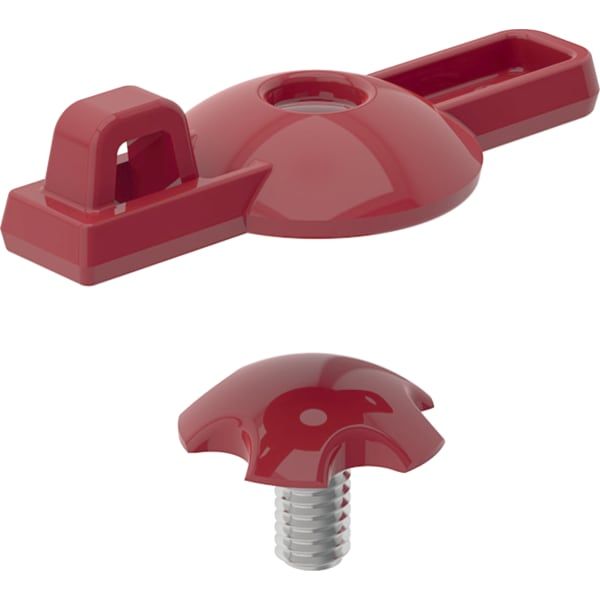GE Abdeckschraube Mischergriff Bambini WT-Armatur Einhebelmischer, rot