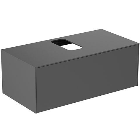 IS Schubladenfront Conca für WTU 980x356mm Anthrazit, Alte Nr.2019