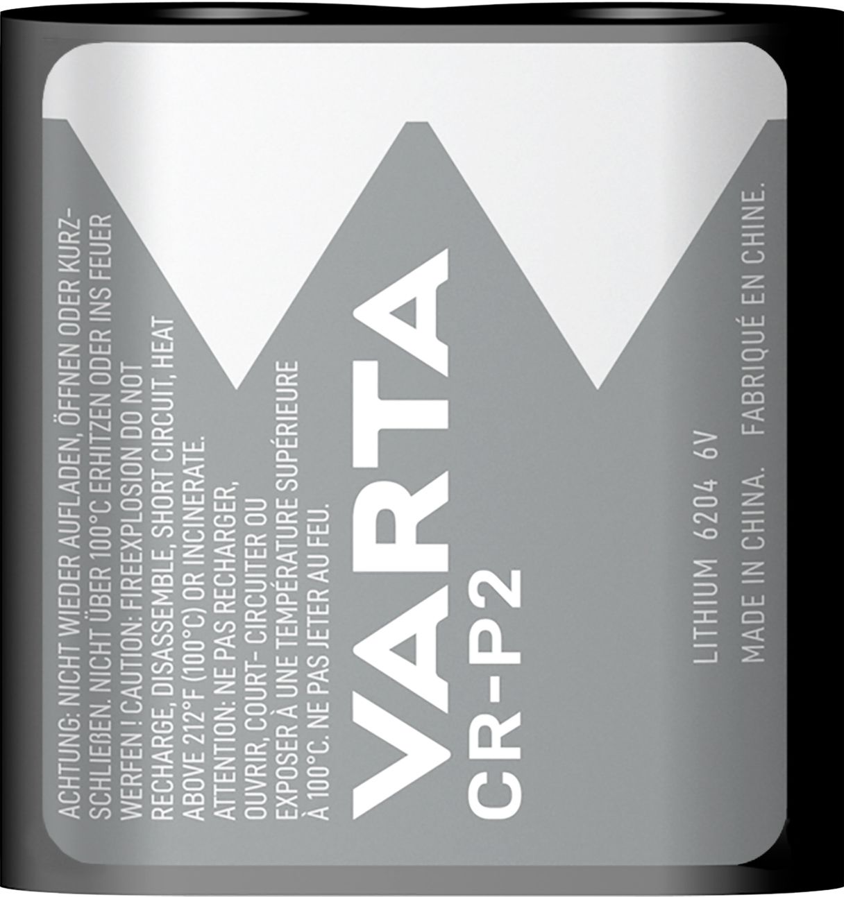 Varta 6204 Photo Lithium-Block CRP2 6V