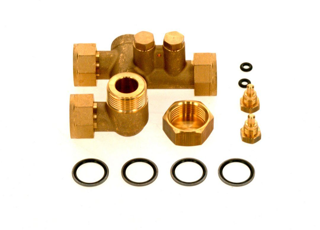 BOSCH Ersatzteil TTNR: 8716118015 Verteilrohr Heizung Rücklauf