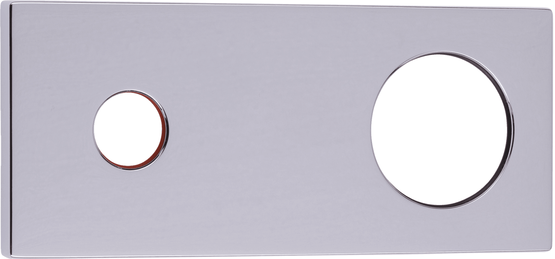 Hansa Rosette komplett chrom