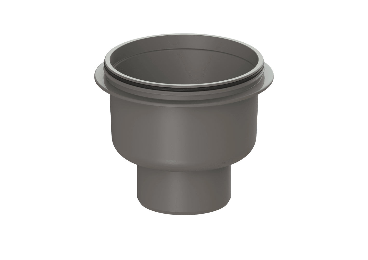 KESSEL-Ablaufkörper für Abdeckplatte für Geruchsverschluss 50 mm, grau