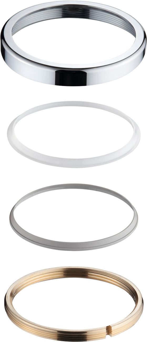 Hansgrohe Rosette f.Brausehalter 3-Loch Wannenarmatur