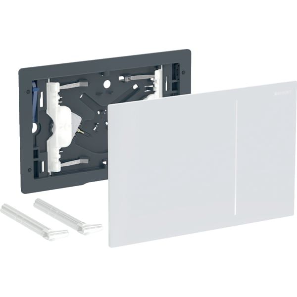 GE Sigma70 BetPl., für 2-Mengen-Sp. Glas weiß