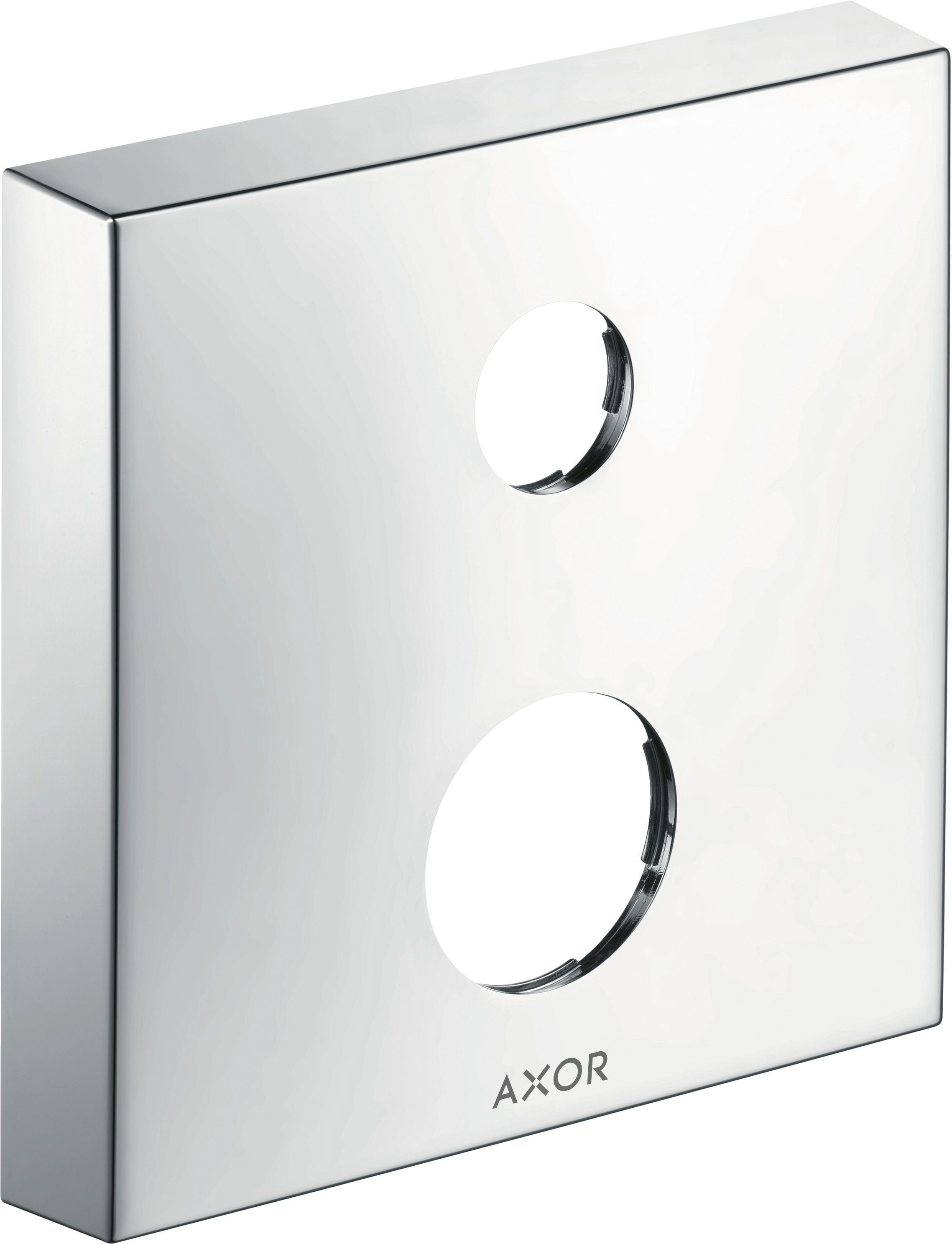 HG Verlängerungsrosette Axor eckig 2-Loch chrom