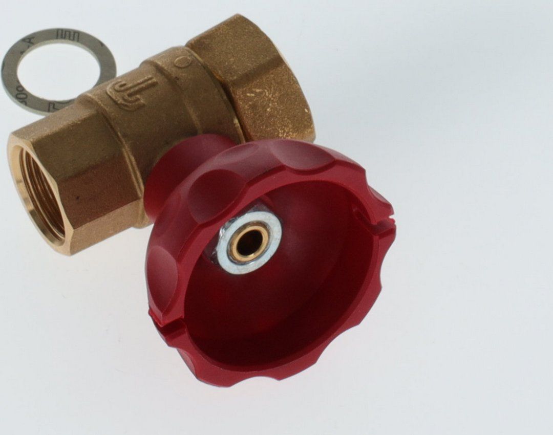 JU Kugelhahn DN20 G1 MuxRp3/4 IG RV für Warmwassermischergruppe WWKG