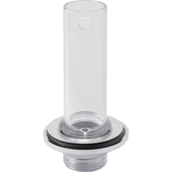 Ventil und Standrohr für Krankenhaus-WT Rohr aus Plexiglas, Sieb aus Edelstahl