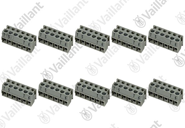 VA Klemmleiste, 6-polig (10 St.) Vaillant-Nr. 0020162580