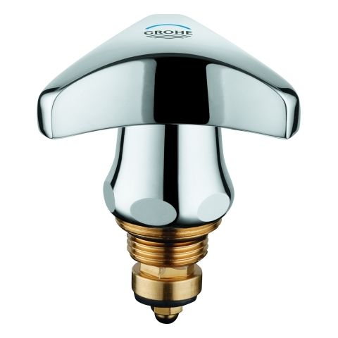 Grohe Oberteil   3/8" m.Trecorn-Griff kalt verchromt
