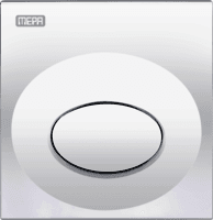 Abdeckplatte Mepadrop f.UP-Druckspüler Sanicontrol weiss