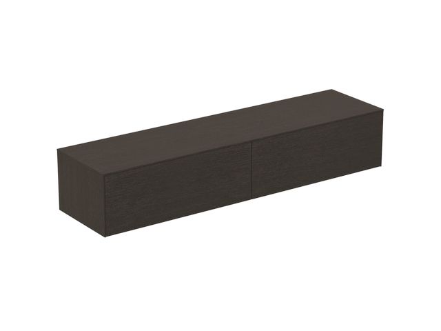IS WT-Platte Conca ohne Ausschnitt 1987x505mm Eiche Geflammt, Alte Nr.2019