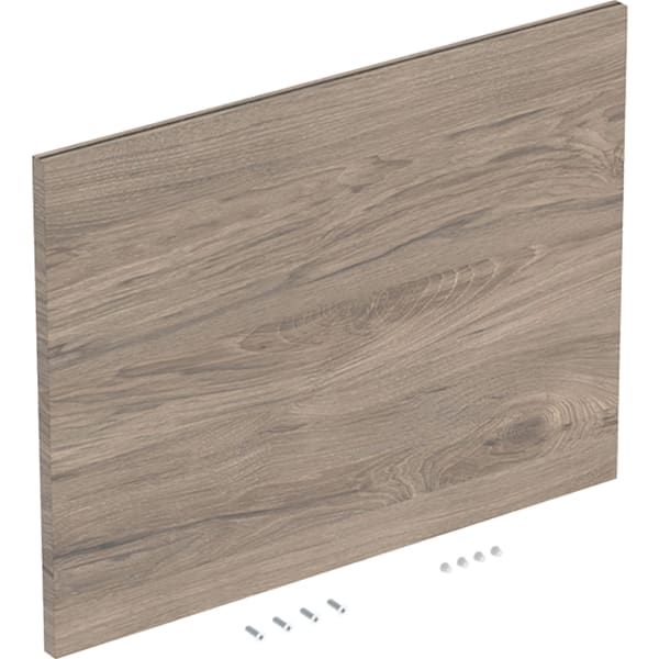 GE Schubladenfront für iCon Unterschrank für HWB B:53cm, Nussbaum hickory