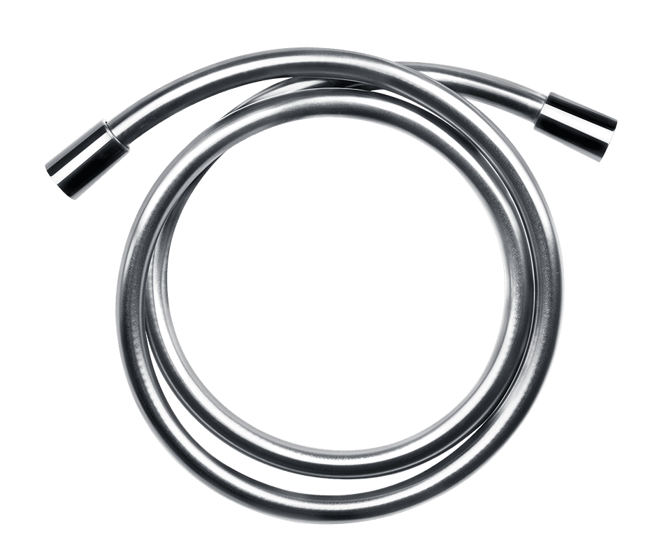 GES Brauseschlauch 1/2 Cromalux L:1,50m m.konischen Überwurf,chrom