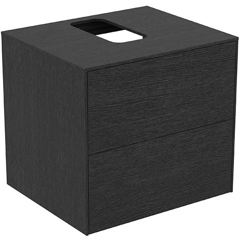IS Obere Schubladenfront Conca f. WTU 580x267mm Eiche Geflammt