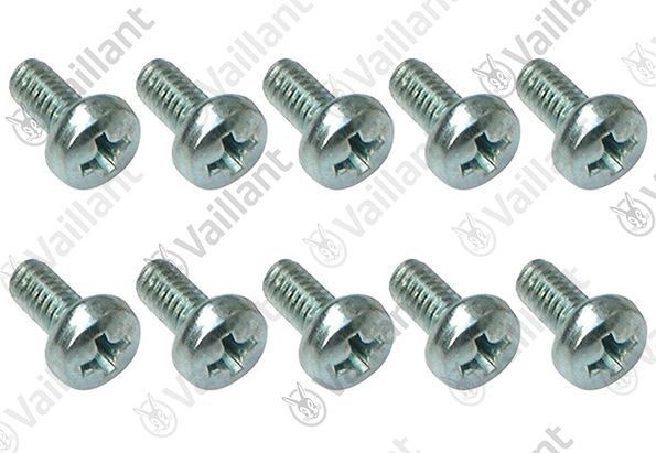 Vaillant Zylinderschraube,kpl. (10 St.) MAG 9/1-2 Z,XZ,19/2 IP (GS/Kammertr.)