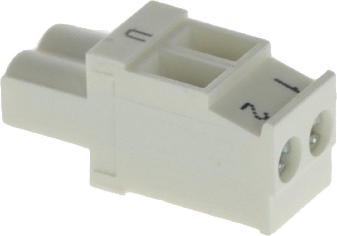 BOSCH Ersatzteil TTNR: 7747026242 Anschlussklemme 2-pol weiß U everp