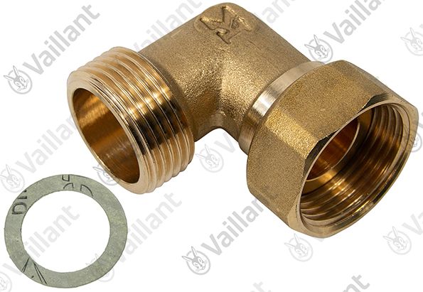 VA Anschlussstück, Winkel G 3/4 Vaillant-Nr. 0010028153