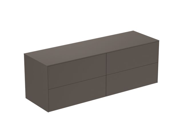 IS Obere rechte Schubladenfront Conca 780x267mm Anthrazit