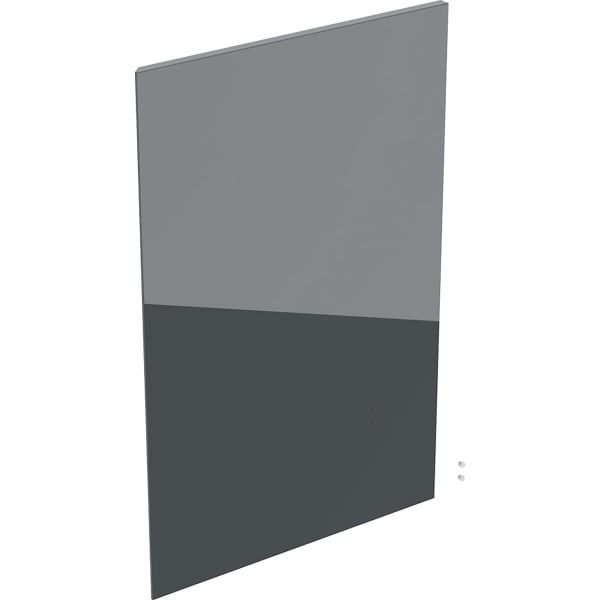 GE Tür f. Hängeschrank re-eckig, 45x70cm weiß / Glas