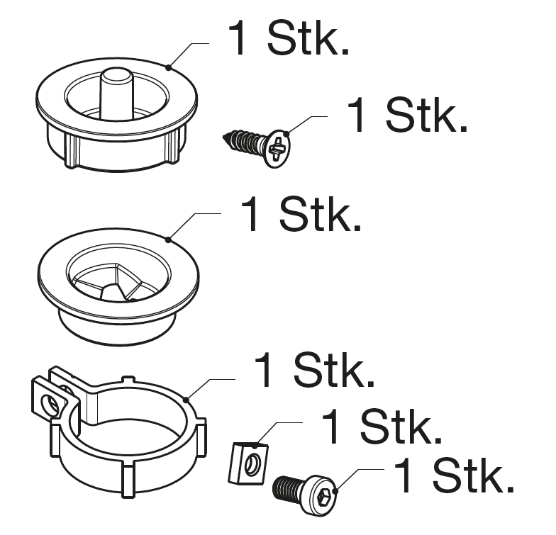 Zubehör Hubmechanismus clivia VIGOUR