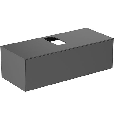 IS Schubladenfront Conca für WTU 1180x356mm Anthrazit, Alte Nr.2019