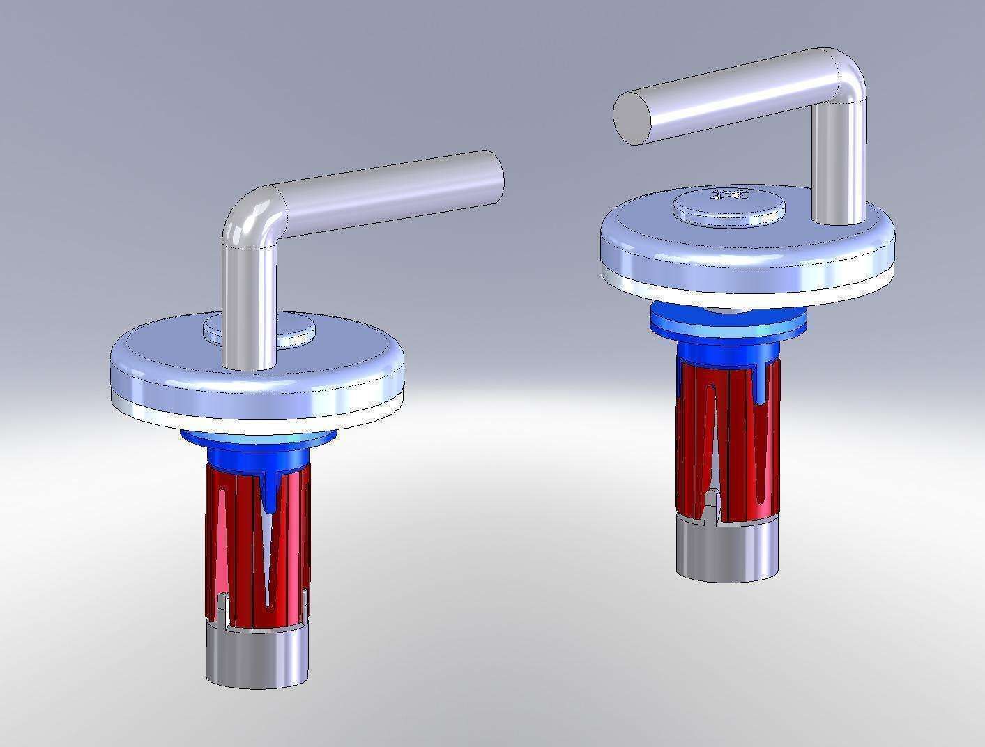 HARO Steckscharnier D1702H Edelstahl