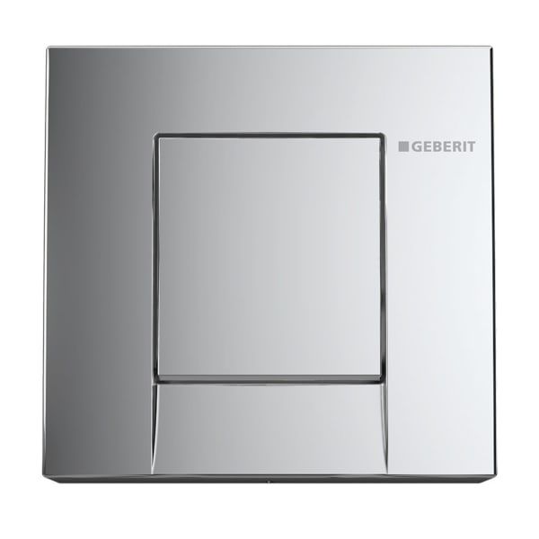 GE Bolero BetPl. für UR-Strg. mit pneumatischer Sp-Ausl, hgl. verchr.