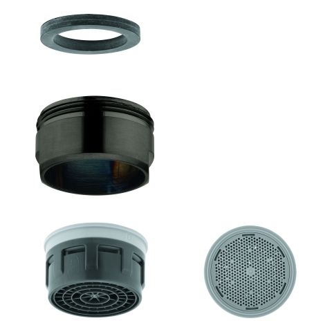 GROHE Mousseur 13941 hard graphite gebürstet