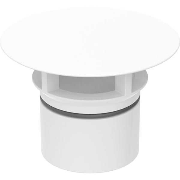 Ventilabdeckung Clou Geberit weiss-alpin