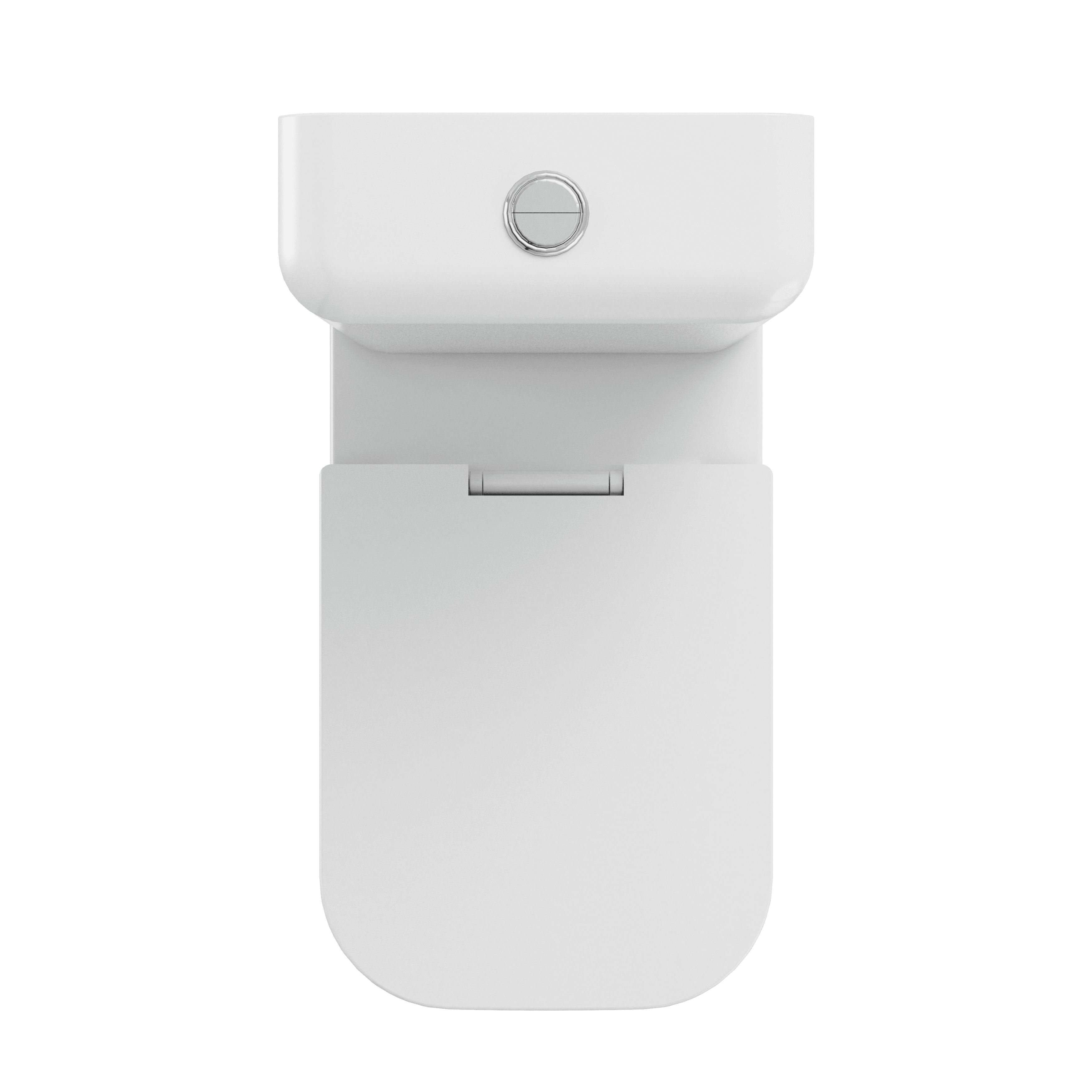 Stand-Tiefspül-Kombi-WC derby Zul.seitl. ohne Spülrand, m.Spülkasten weiss VIGOUR