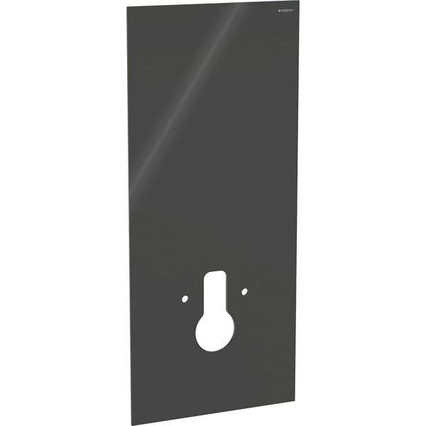 GE Frontverkleidung für Geberit Monolith für Wand-WC 114cm Glas schwarz