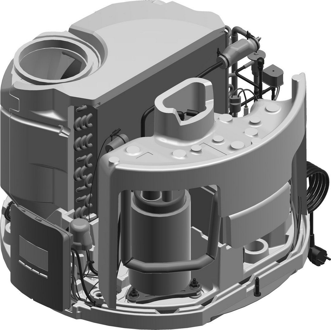 BOSCH Ersatzteil TTNR:8738721978 Wärmepumpen-Modul HP-3 BO -10