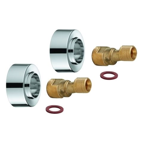 GROHE S-Anschluss 48453 1/2"x3/4" Verstellbarkeit 7,5mm chrom