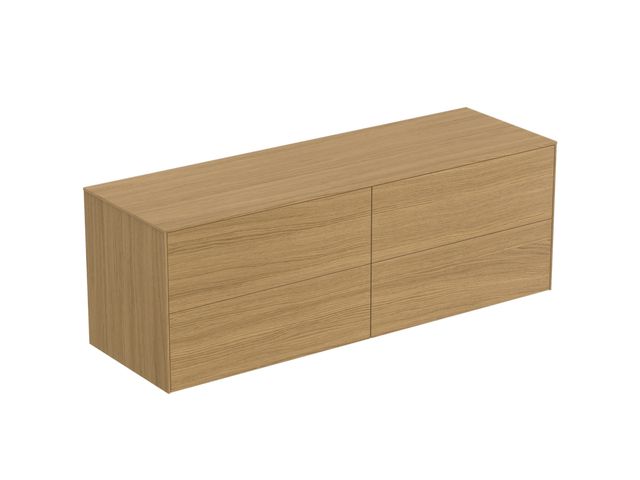 IS Obere rechte Schubladenfront Conca 780x267mm Eiche hell