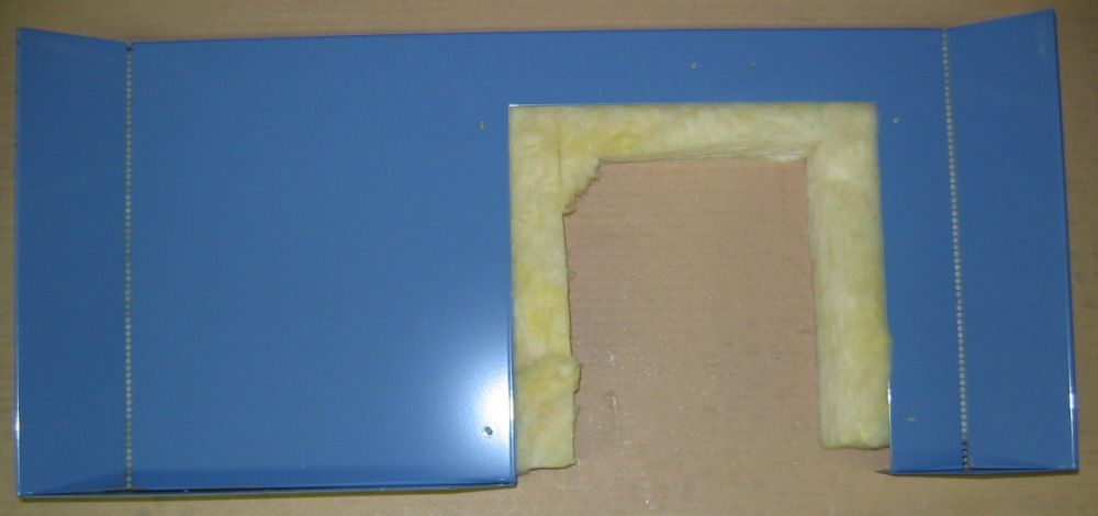 Brötje Verkl.Rückwand oben L 250/180