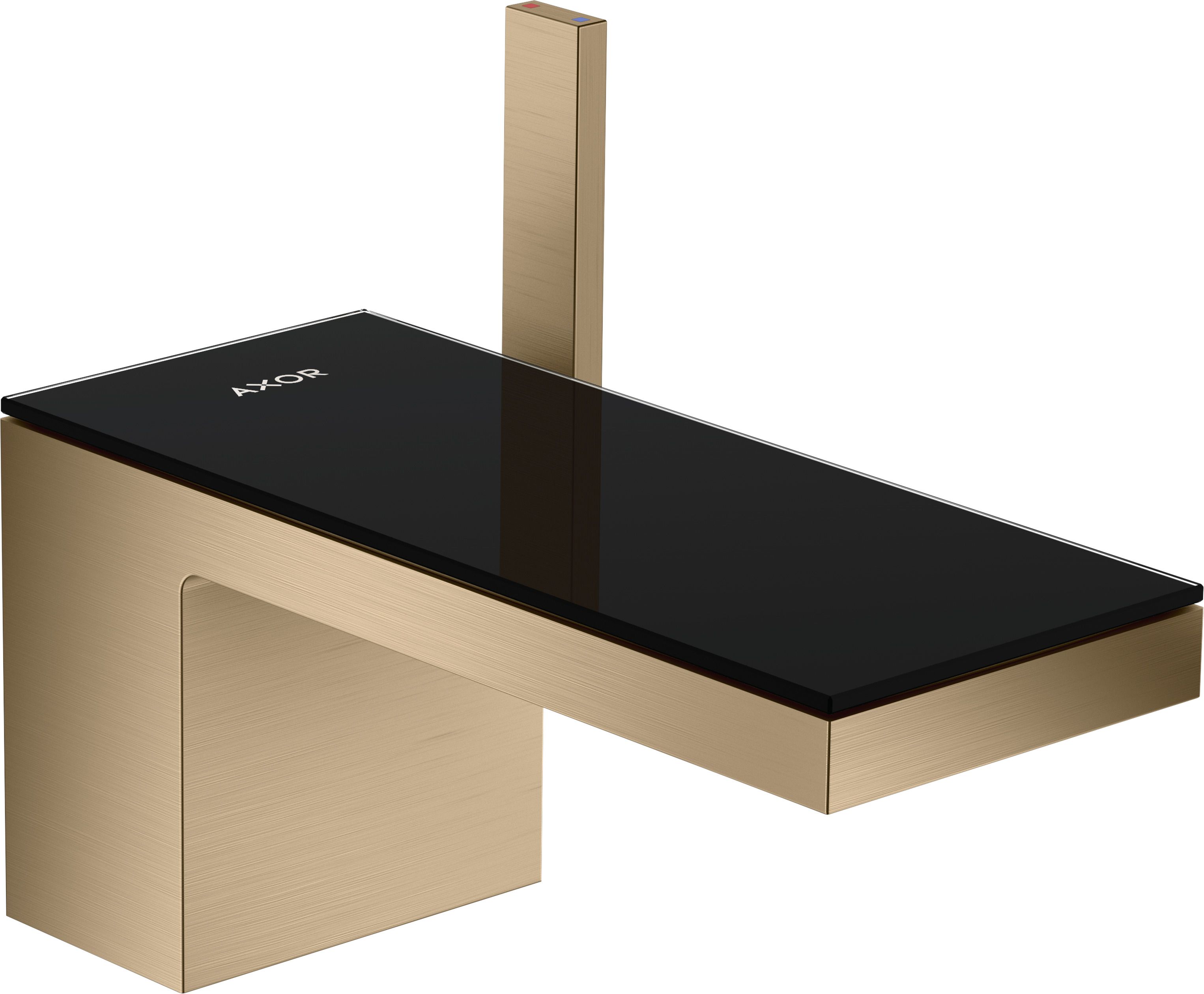 HG Platte 200 Axor MyEdition Glas schwarz