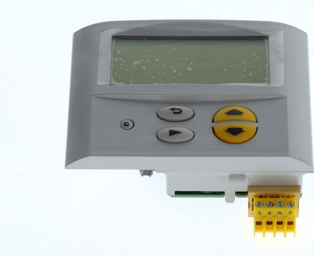 Junkers Textdisplay hellgrau