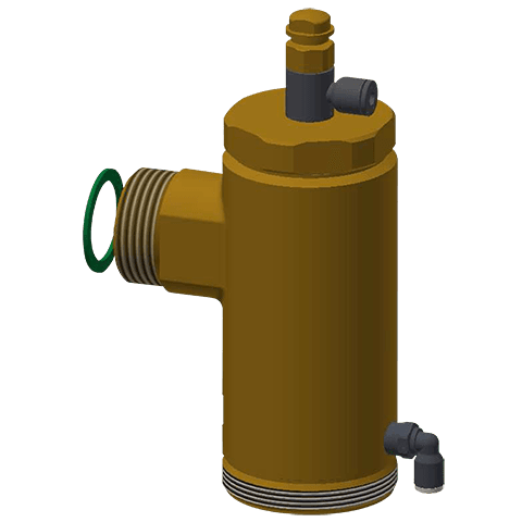 Aqua WC-Druckspüler DN 20 f.Fernbetätigung Armaturengr.1 Franke
