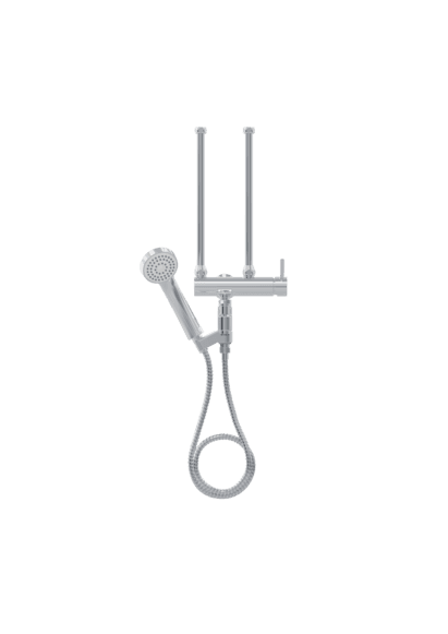 STIEBEL ELTRON Einhand-Duschwandarmatur MED-D, Chrom-Oberfläche